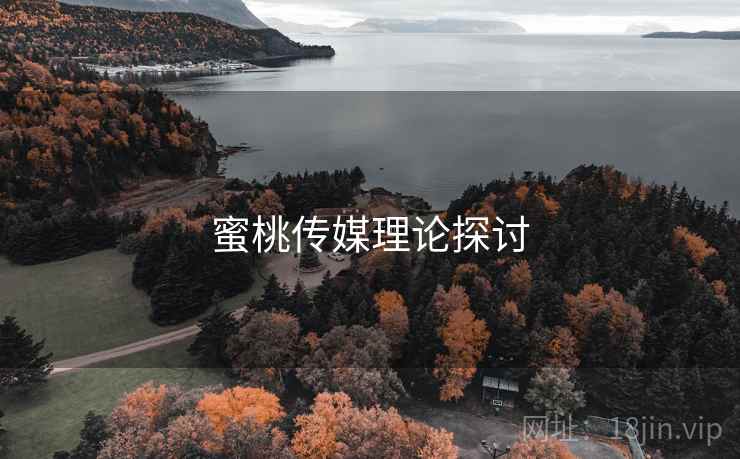 蜜桃传媒理论探讨