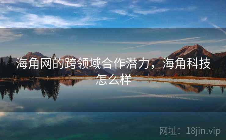 海角网的跨领域合作潜力，海角科技怎么样