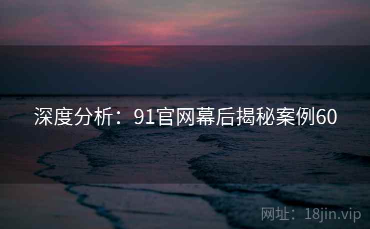 深度分析：91官网幕后揭秘案例60