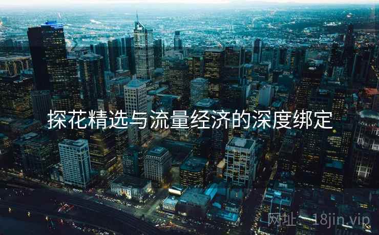探花精选与流量经济的深度绑定  第2张