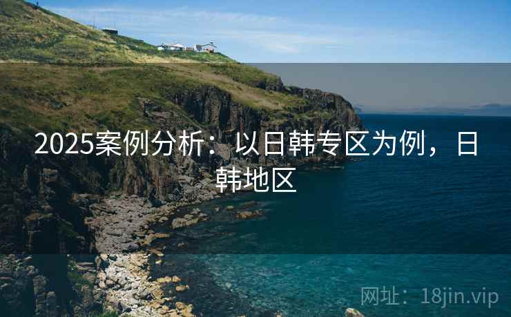 2025案例分析：以日韩专区为例，日韩地区