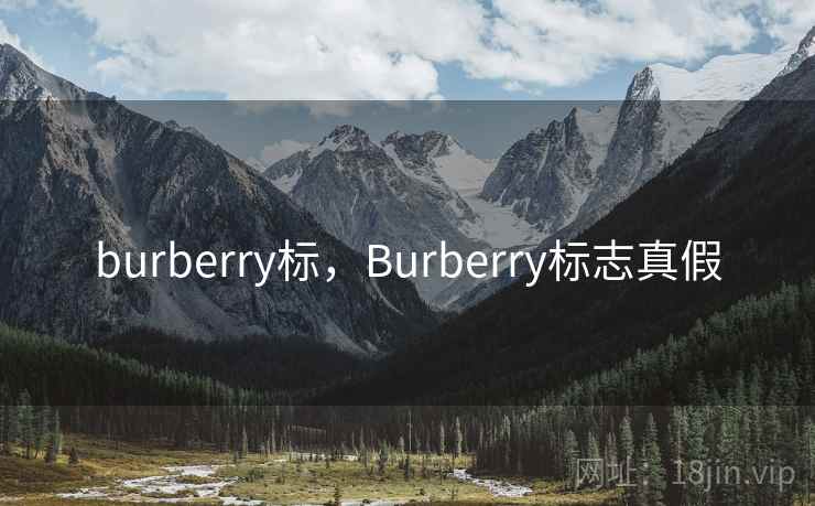 burberry标，Burberry标志真假  第2张