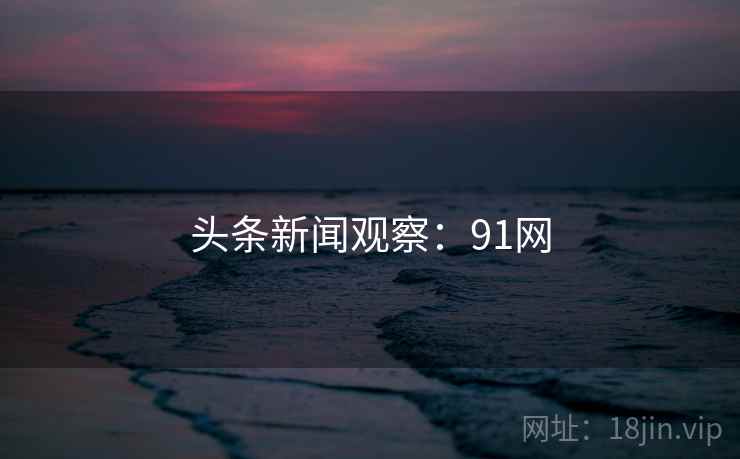 头条新闻观察：91网